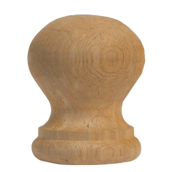 Round Ball Top Finial - 4"