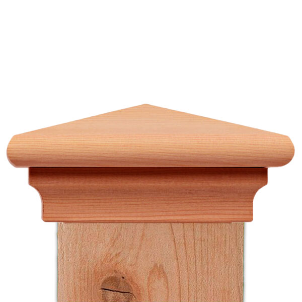 Monterey Slip Over Post Cap - California Redwood