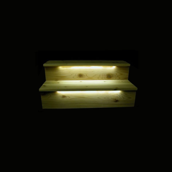 Odyssey LED Strip Light on Stairs