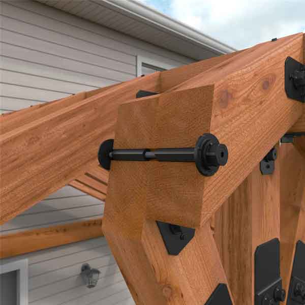 OZCO Timber Bolts - Typical Installation