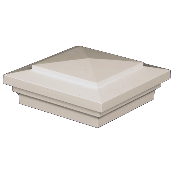 Island Designer Post Cap - Almond