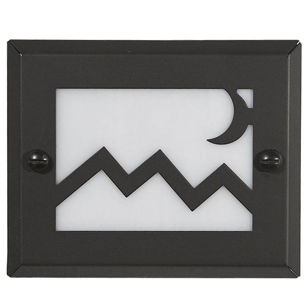 Highpoint Pikes Peak Recessed Step Light - Black
