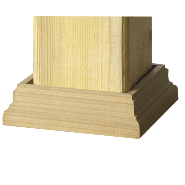 Post Base Trim from Deckorators 