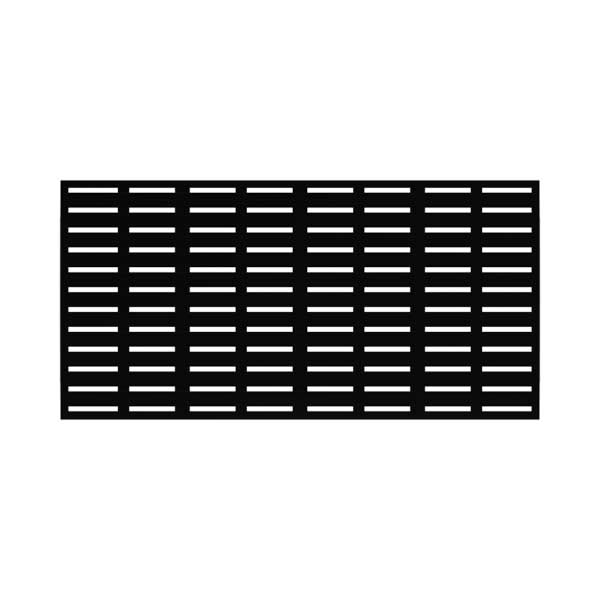 Privacy Rail Boardwalk Decorative Screen Panel
