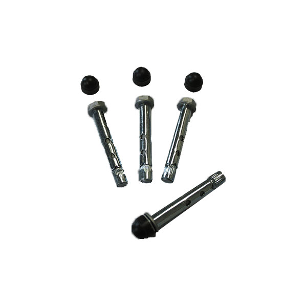 Prova PA23 Anthracite Heavy Duty Concrete Compression Type Post Anchor