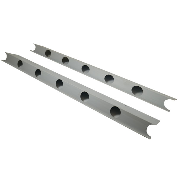 Rail Jig - Baluster Connector Installation Tool - Large Round (Bottom) & Large Round Stairs (Top)