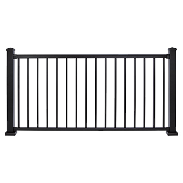 RailFX Oasis Picket Rail - 8' Level Section With Posts (Sold Separately)