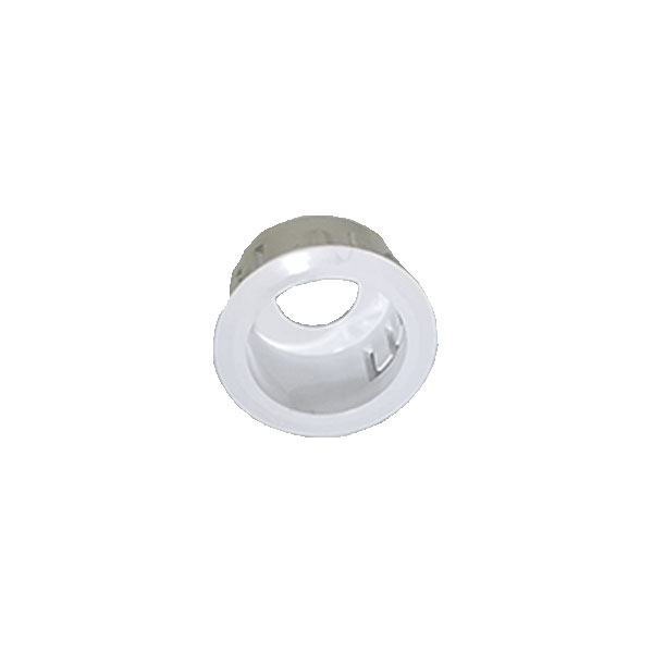 White Recessed Deck Light Trim Ring