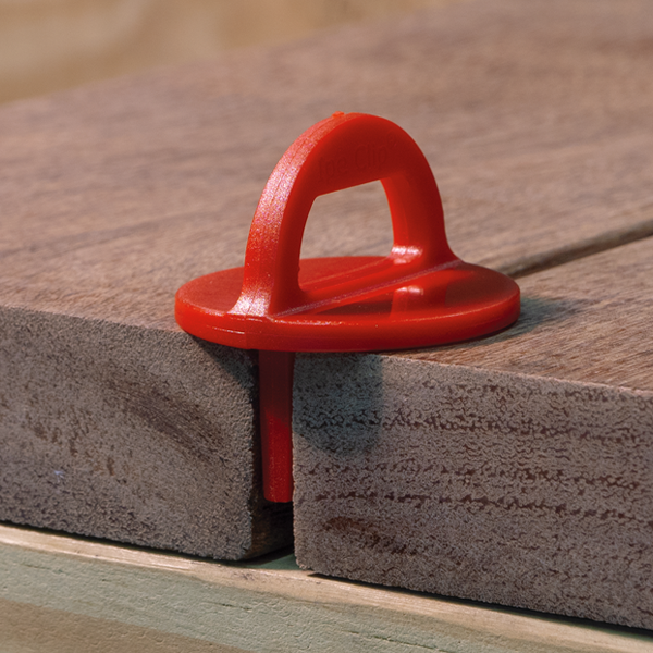 WiseGuides Decking Board Gap Spacers by DeckWise (Red)