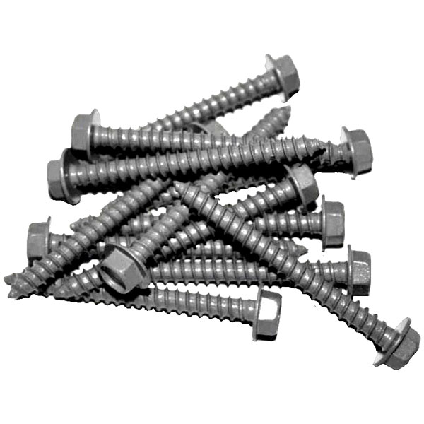 Regal Rail Satin Aluminum Lag Screws