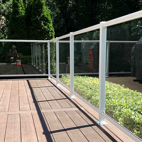 Urban Rail Glass Gaskets Installed