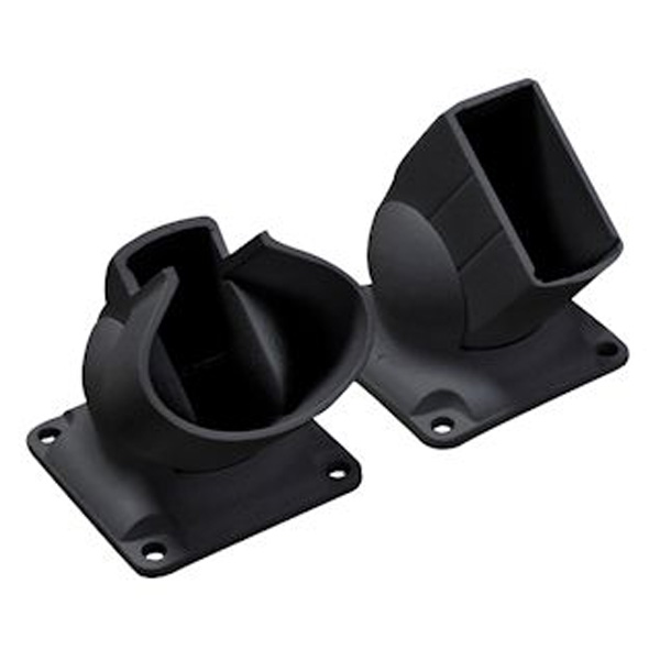 Urban Rail Stair Brackets - Textured Black