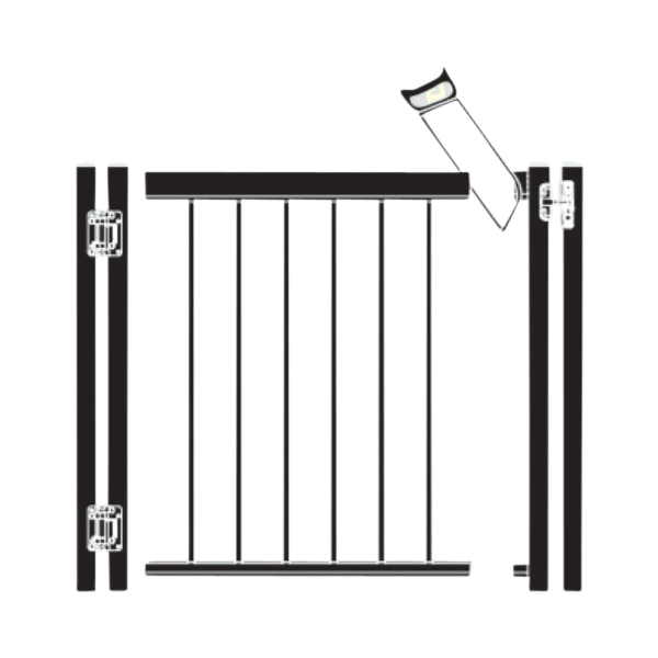 Regal Railing Gate Kit Diagram