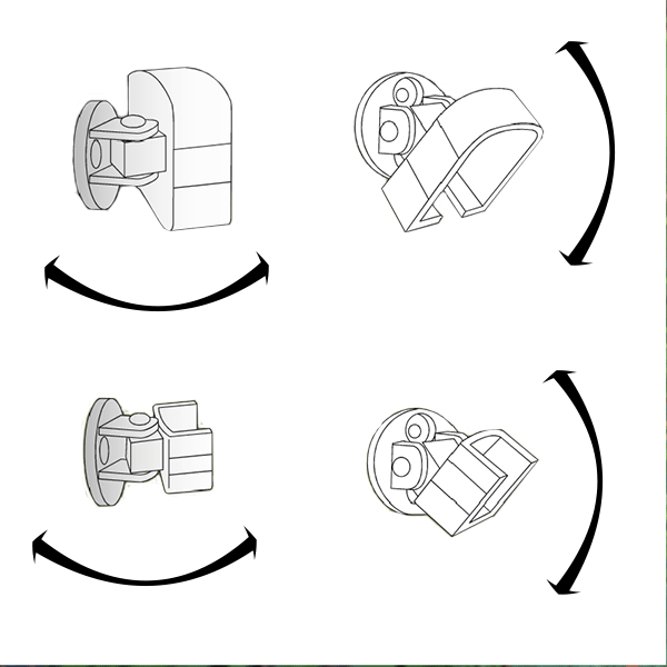 Regal Railing Universal Angle Bracket Illustration