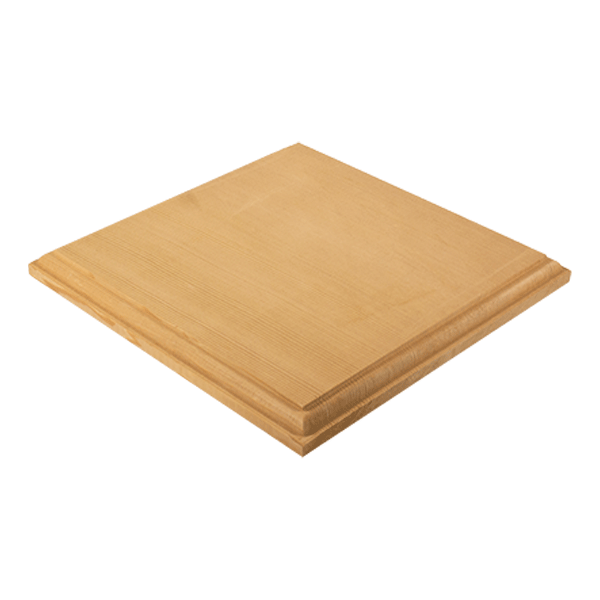 Cedar Roman Finial Base by Nantucket