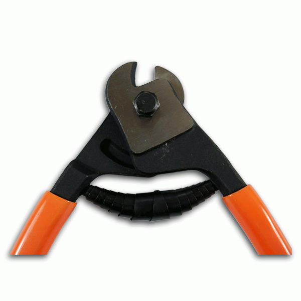 Cable Cutters by TDS - Orange Grip - Cutting Head