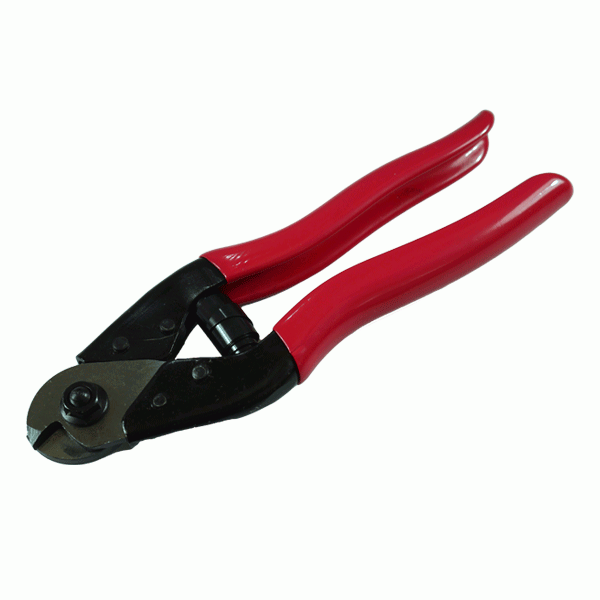 Cable Cutters by TDS - Red Grip - 8"