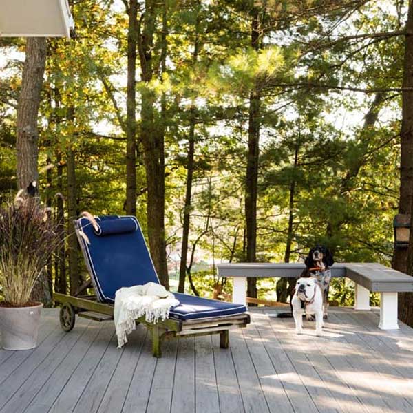 Timbertech Terrain Silver Maple Deck