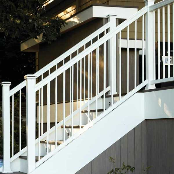 Timbertech/Azek Impression Rail Express Universal Panel Kit - White Stair