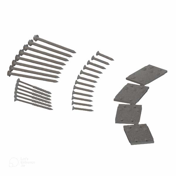 Timbertech Statement PVC Rail Hardware Kit