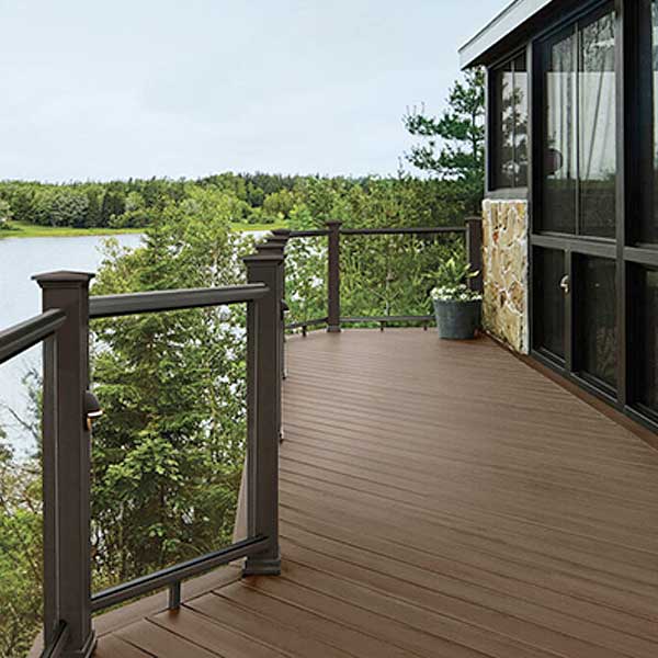 TimberTech Terrain+ Dark Oak Deck