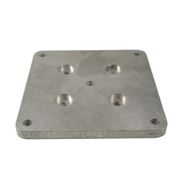 Tisan Aluminum Post Anchor - 4"

