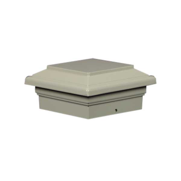 Aurora Titan Flat Top Post Cap - Clay