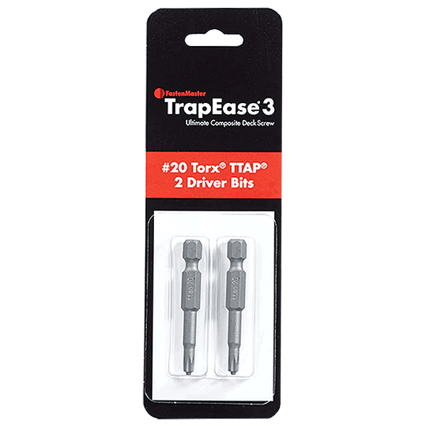 Trapease 3 #20 Torx TTAP Driver Bits - 2 Pack
