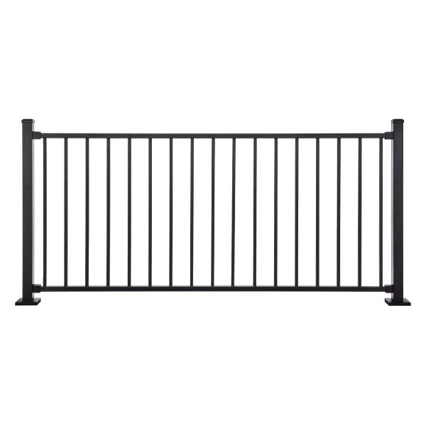 Trex Enhance Steel Rail Horizontal Panel With Posts
