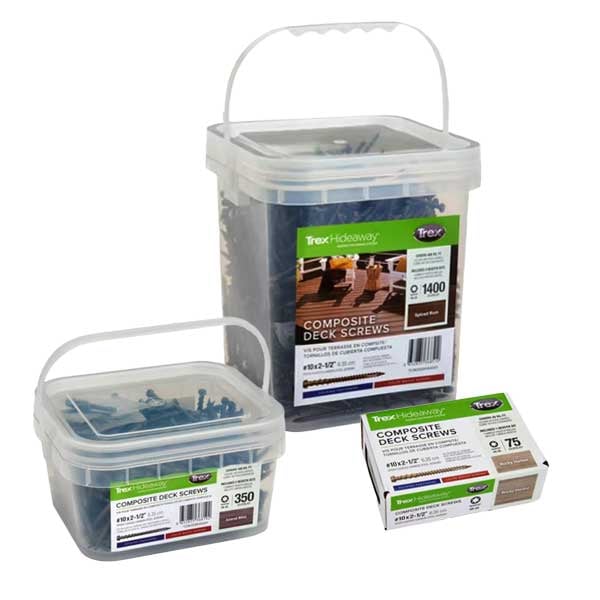 Trex Hideaway Composite Deck Screws