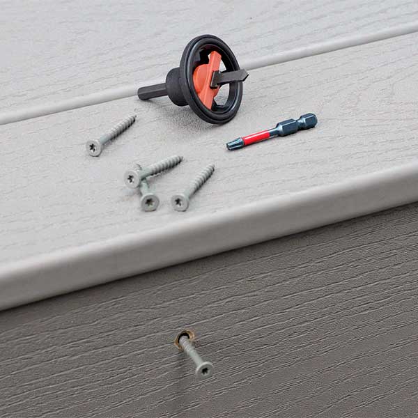 Trex Fascia Color Match Screw Tool Kit Installation
