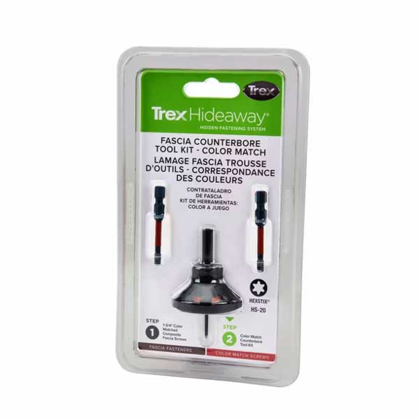 Trex Fascia Color Match Screw Tool Kit