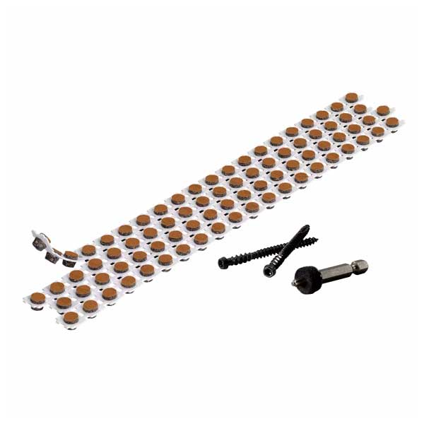 Collated Cortex Plugs for Trex Signature Decking
