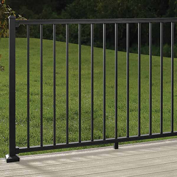 Trex Signature Rail With Footblock Installed