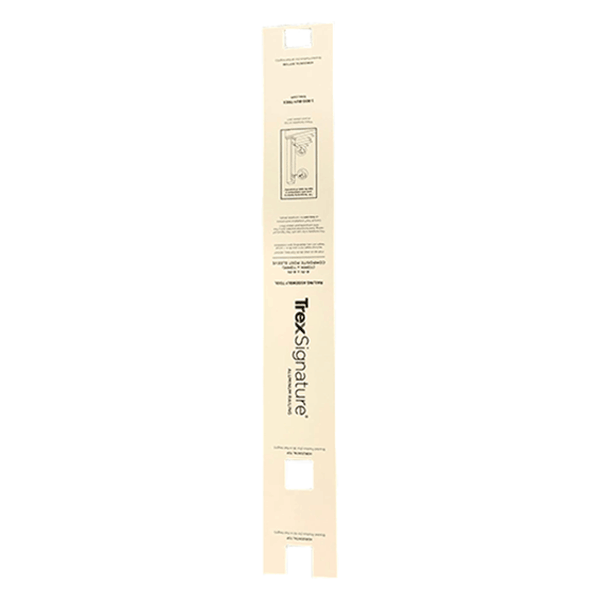 Signature Rail Post Installation Template by Trex