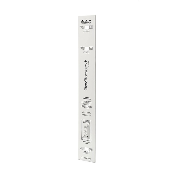 Trex Transcend 4-1/2" Post Installation Template - PVC