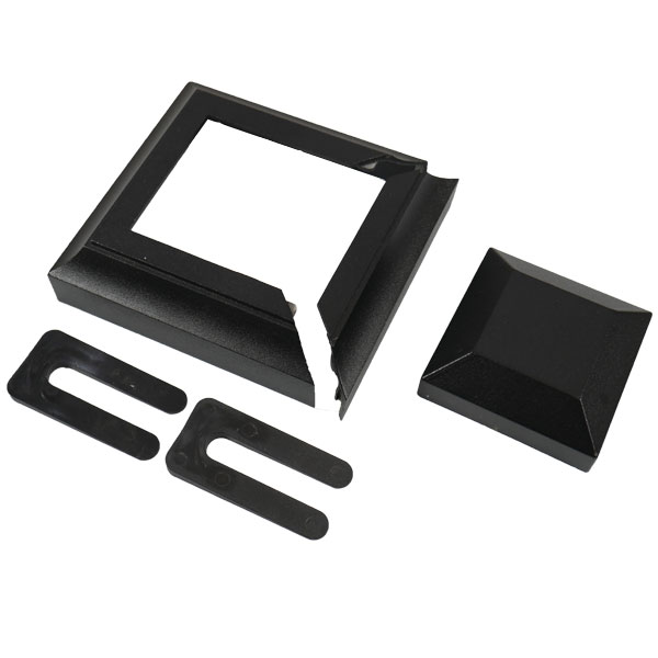 TU-STEP-ADI Post Caps & Skirt Kit - Absolute Black