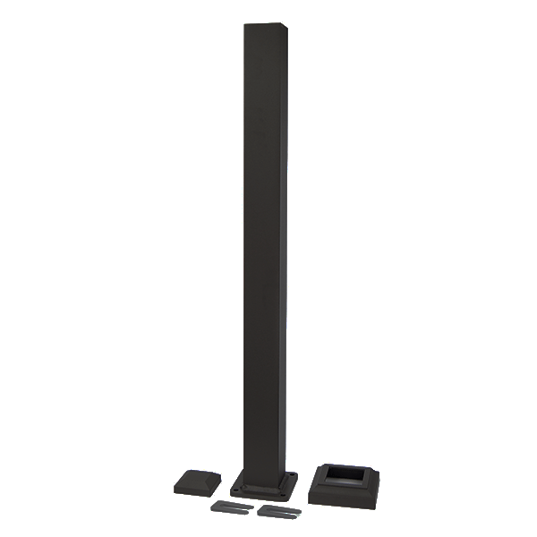 Tu-Step Prestige Aluminum Posts by DekPro - Black