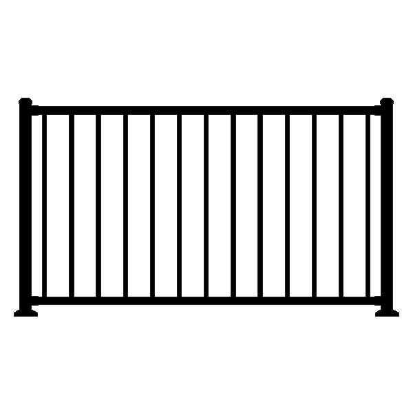 Tuscany Rail Square baluster C10