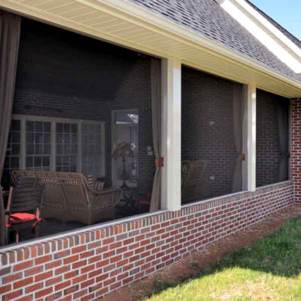 Westbury ScreenRail Frame Rail Installed