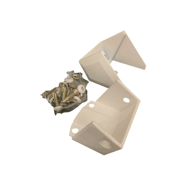 Stair brackets by Westbury - Gloss Beige 