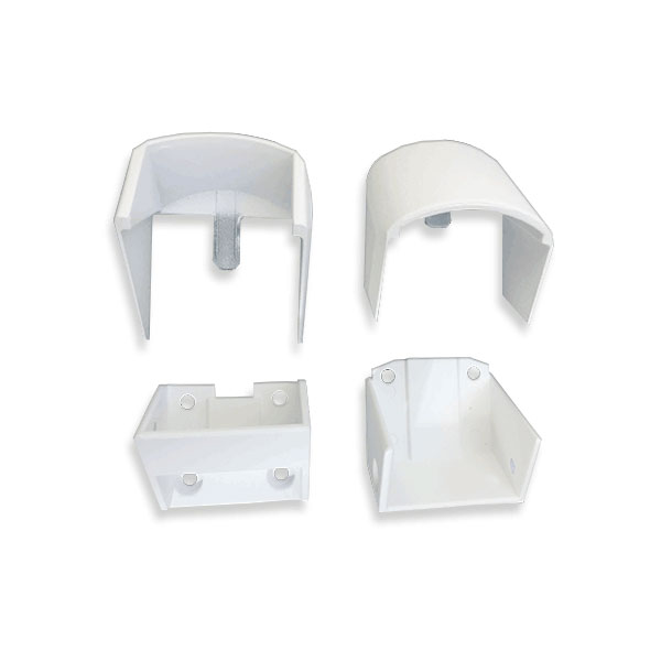 Stair brackets by Westbury - White