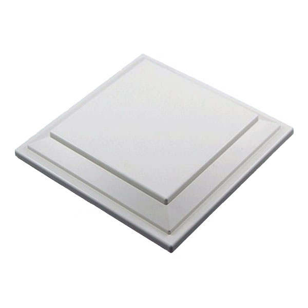 Flat Composite Post Cap by Trex - Classic White