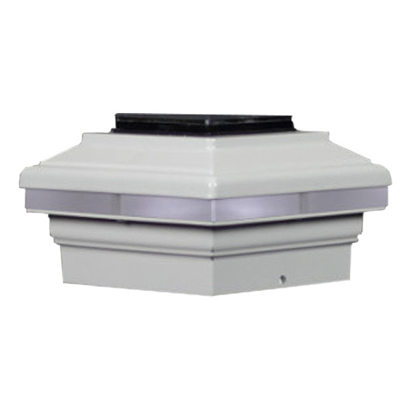 Zena Solar Post Cap Light - White