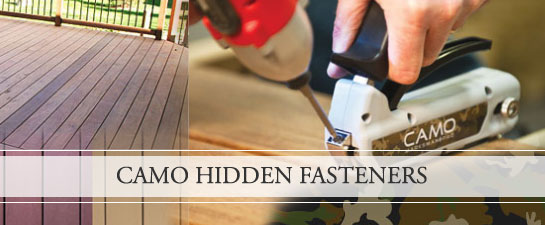 Hidden Deck Fasteners