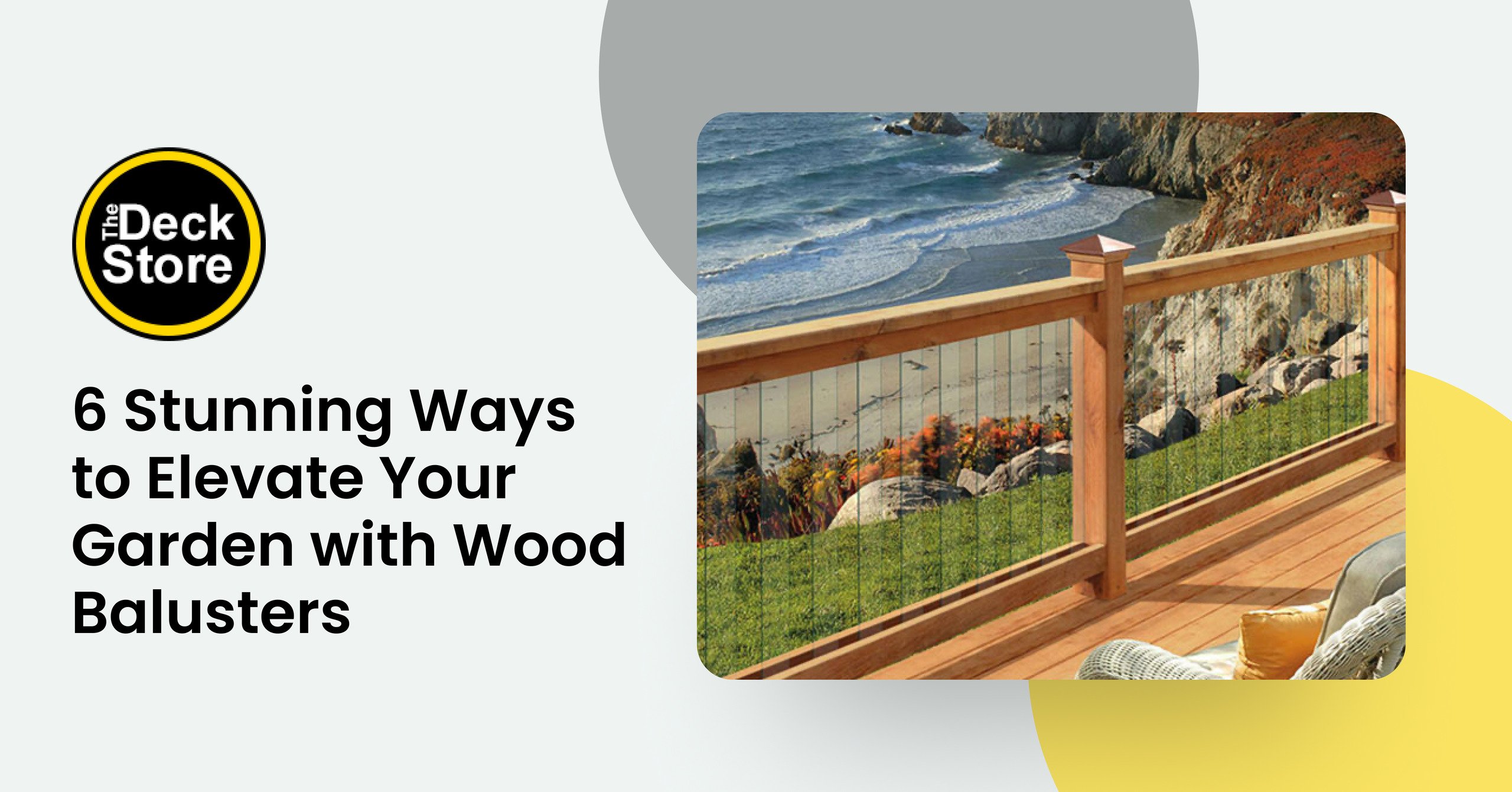 6 Stunning Ways to Elevate Your Garden with Wood Balusters
