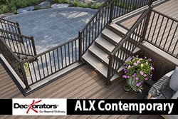 Deckorators ALX Contemporary Aluminum Deck Railing