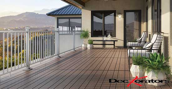 Deckorators ALX Contemporary Aluminum Deck Railing