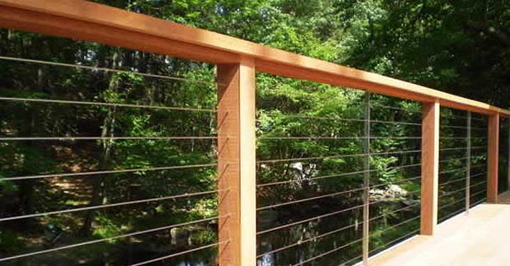 DekPro InvisiCable For Wood Railing