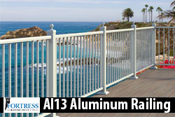 Fortress Al13 Aluminum Deck Railing